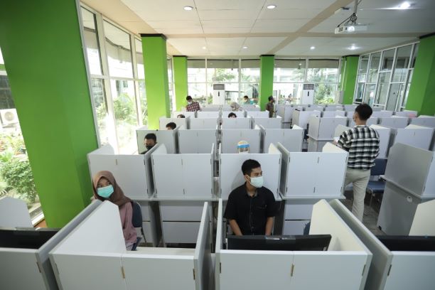 Hari Pertama,15.307 Peserta Ikut UTBK di UGM