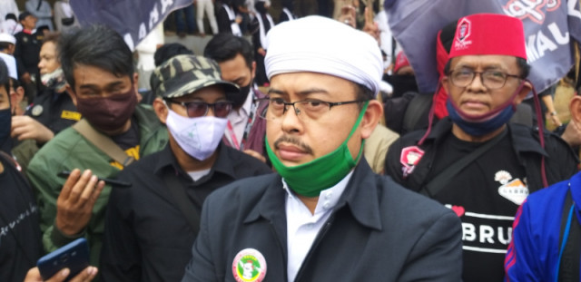 Ketua Umum PA 212 Slamet Maarif. Medcom.id/Kautsar Widya Prabowo