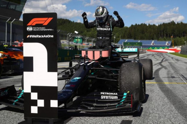 Hasil F1GP Austria: Bottas Terdepan, Hamilton Kena Penalti