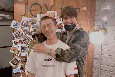 Sebelum Wamil, Woo Do Hwan Pamit ke Lee Min Ho