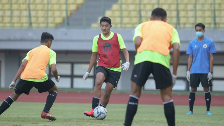 Penggawa Timnas U-16 Merasa Aneh kembali Latihan di Lapangan