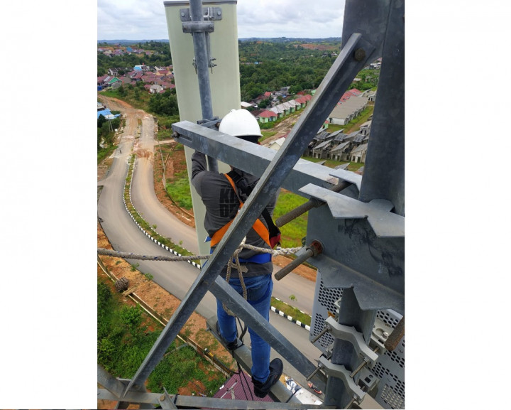 XL Pasang Jaringan di Tol Balikpapan-Samarinda