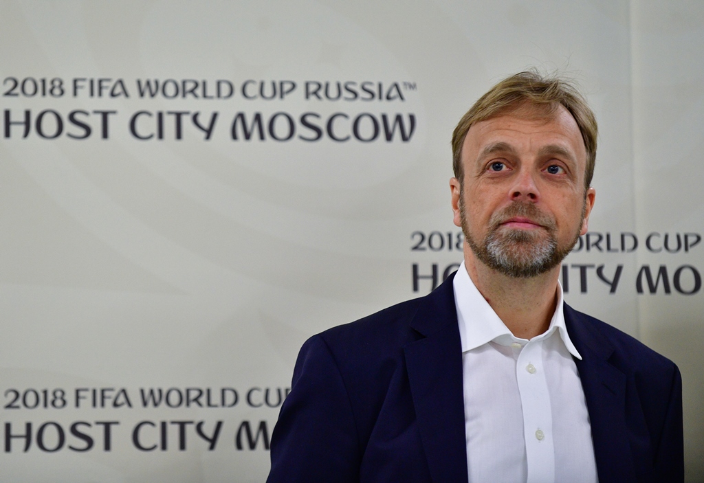 Ketua turnamen dan event FIFA, Colin Smith. (Foto: AFP/Mladen Antonov)