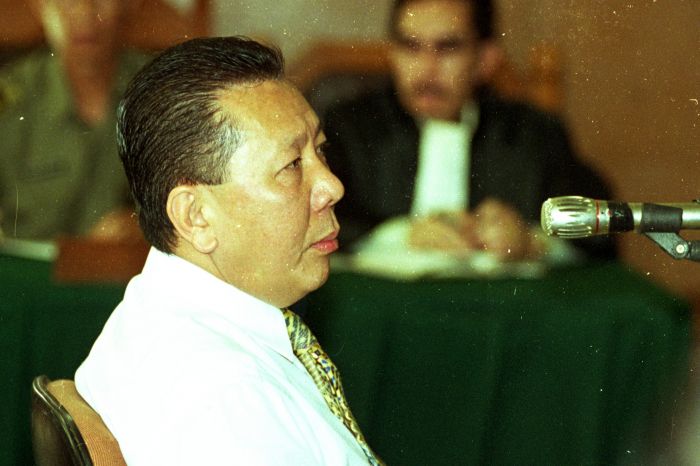 Buron kasus korupsi cessie (hak tagih) Bank Bali, Djoko Soegiarto Tjandra. MI/Soleh