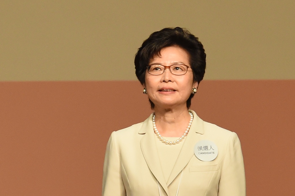 Pemimpin Hong Kong Carrie Lam. (Foto: AFP)