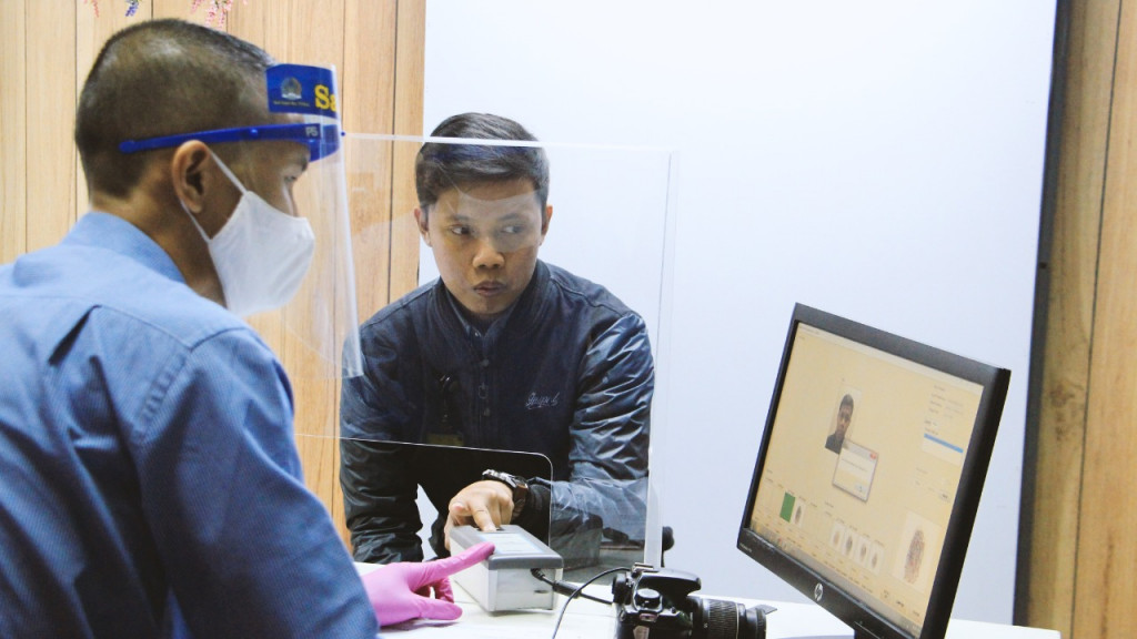 Pelayanan pembuatan paspor di kantor Imigrasi Kota Malang, Jawa Timur. (Foto: Istimewa)