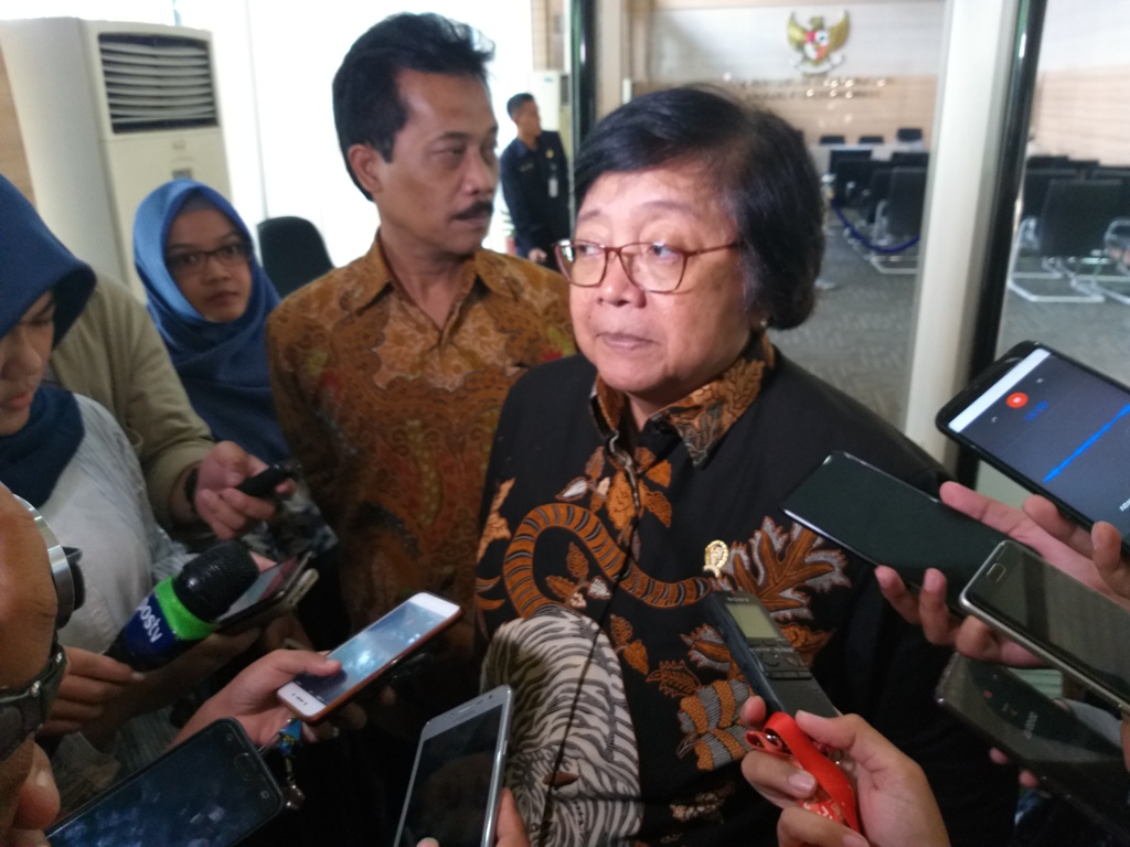 Menteri Lingkungan Hidup dan Kehutanan (LHK) Siti Nurbaya. Foto: Medcom.id/Eko Nordiansyah.