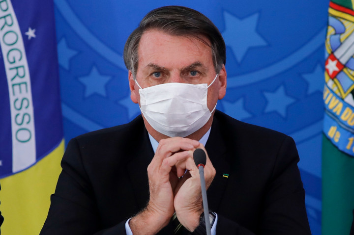 Presiden Brasil Jair Bolsonaro Positif Covid-19