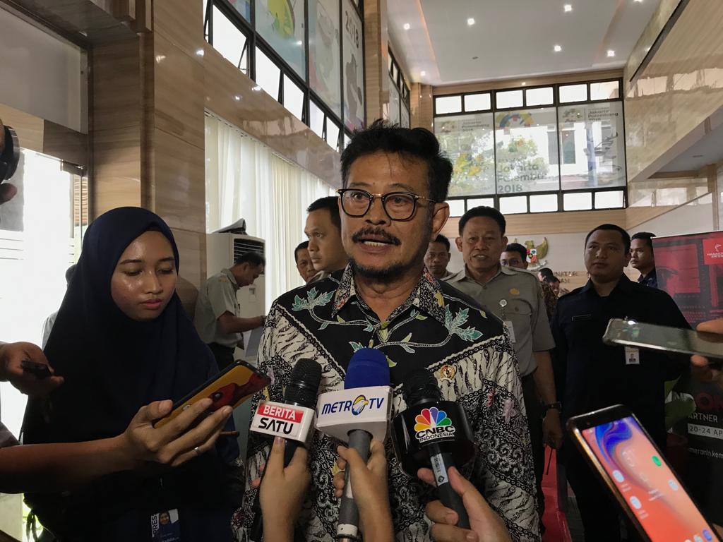 Menteri Pertanian Syahrul Yasin Limpo. Foto: Medcom.id/Desi Angriani.