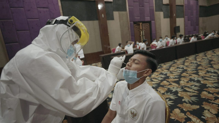 Pemain dan Ofisial Timnas U-16 Telah Jalani Tes Swab