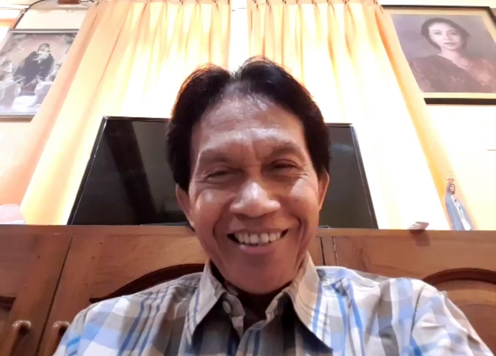 Bens Leo dalam jumpa pers Gebrakan dalam Industri Pertunjukan Musik bersama BaBe, Kamis 9 Juli 2020.