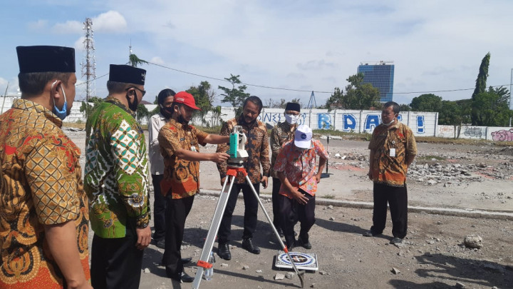 Masjid Hadiah Pangeran Abu Dhabi untuk Jokowi Mulai Dibangun