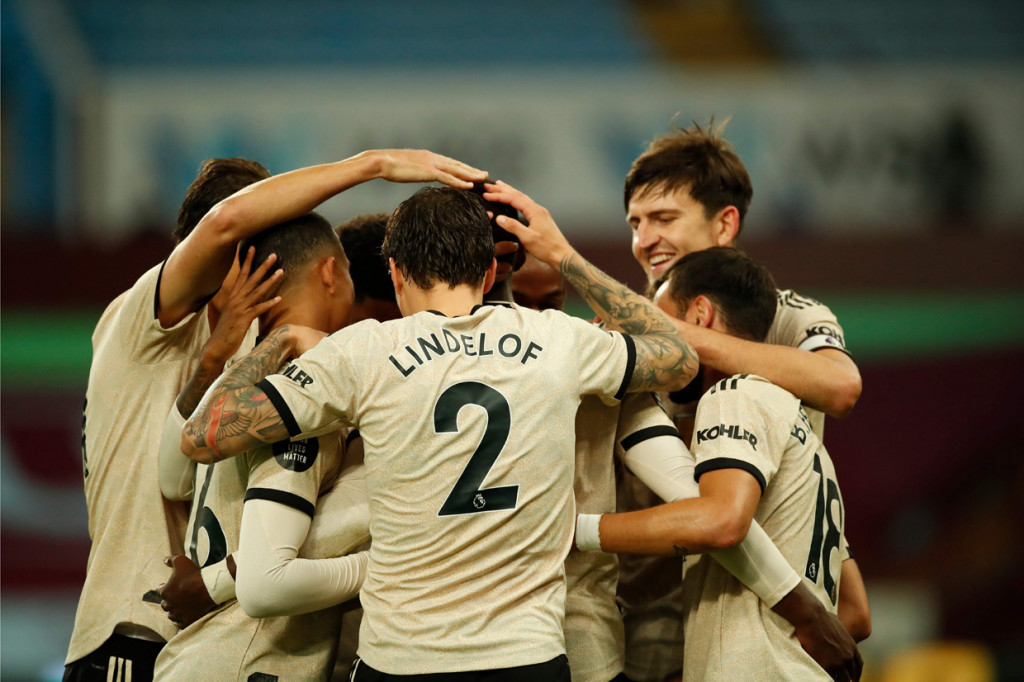 Bungkam Aston Villa 3-0, MU Pecahkan Rekor