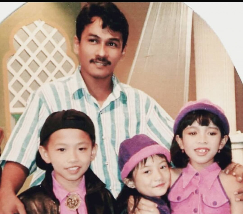Papa T Bob bersama Trio Kwek Kwek (Foto: instagram)