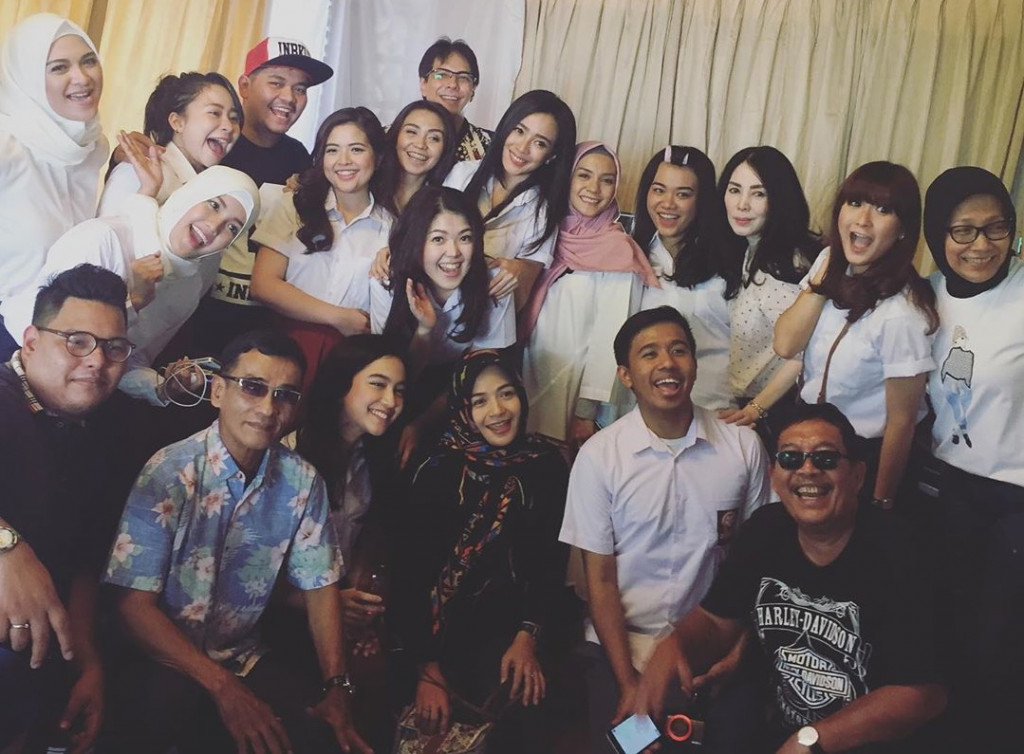 Papa T Bob bersama mantan penyanyi cilik Indonesia (Foto: instagram)