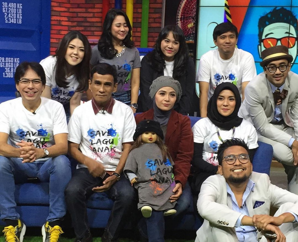 Papa T Bob dan mantan penyanyi cilik (Foto: instagram)