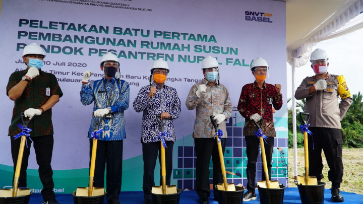 Rusun Rp3,18 Miliar bagi Santri di Bangka Tengah