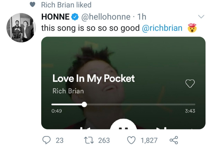 Lagu Baru Rich Brian Curi Perhatian Honne, Penggemar Inginkan Kolaborasi