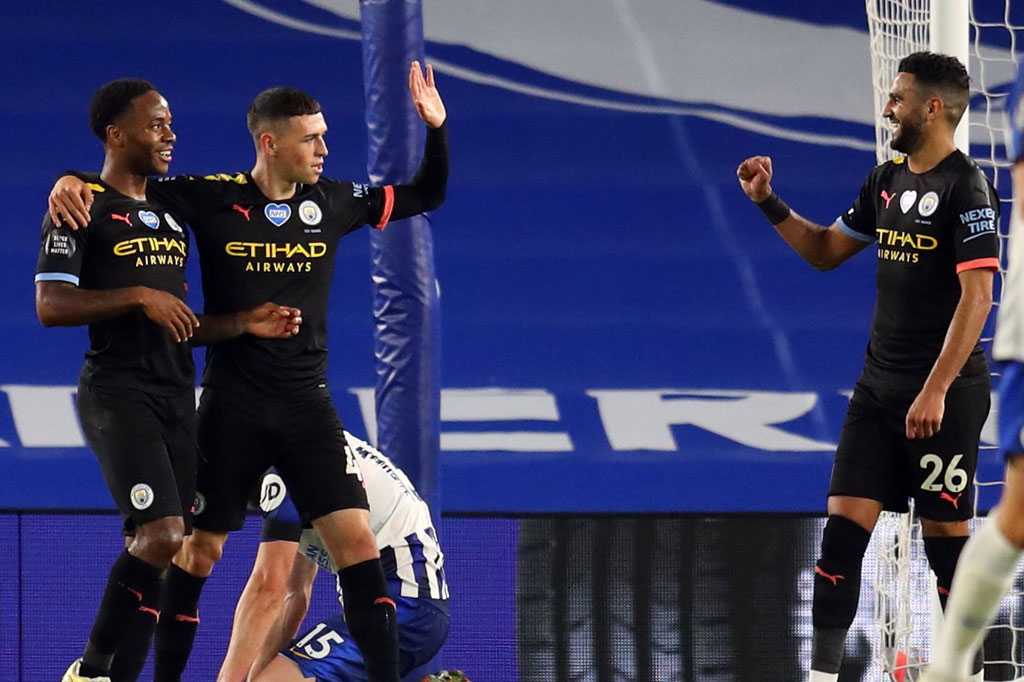 City Pesta Gol ke Gawang Brighton