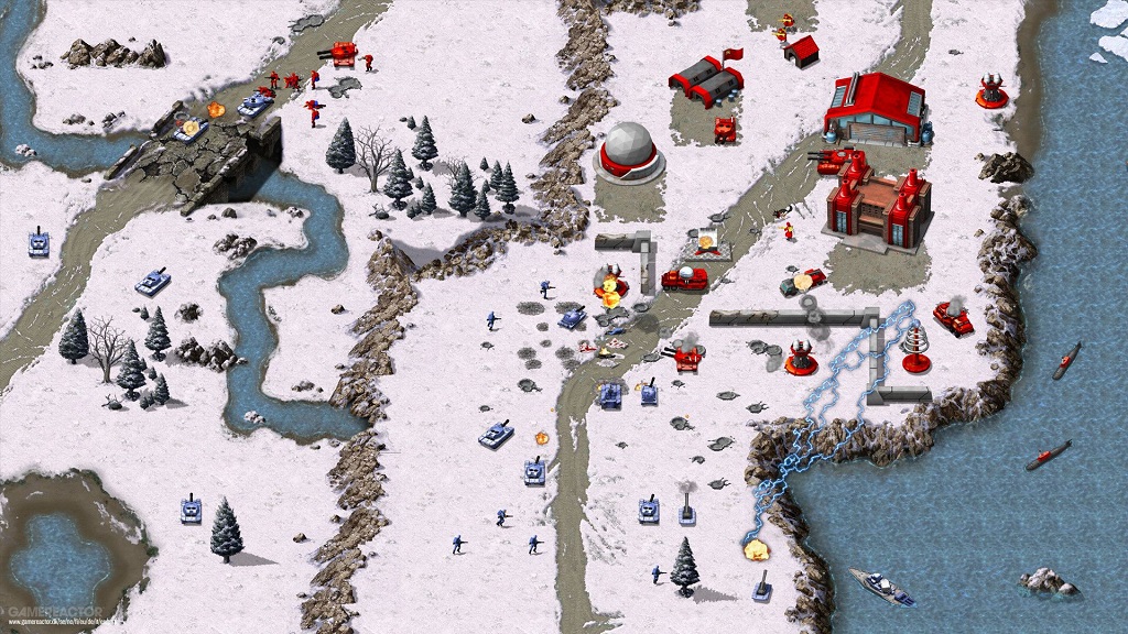 Gameplay Command & Conquer Remastered Collection di kualitas grafis 4K.