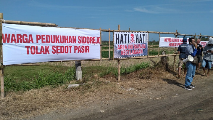 Aktivitas Tambang Pasir Diduga Cemari Sumber Air Warga