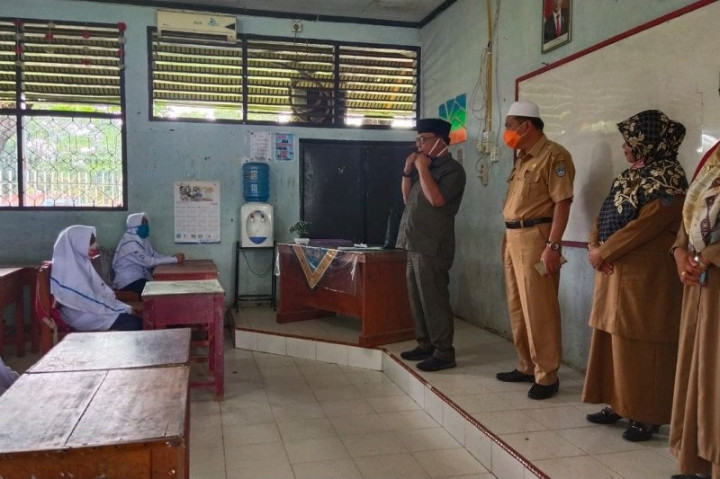 Pasaman Barat Uji Coba Belajar di Kelas