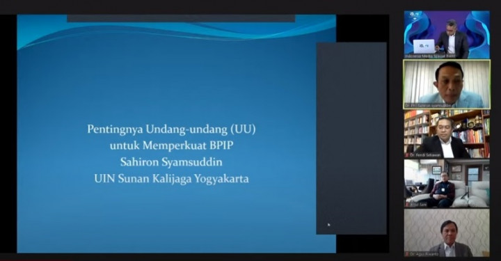 Regulasi  BPIP yang Bertugas Menanamkan Ideologi Pancasila Lemah