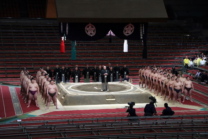 Turnamen Sumo Jepang Bakal Dihadiri Penonton