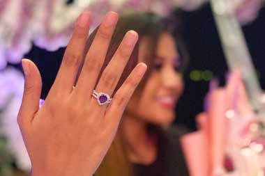 Aurel Pamer Cincin Ungu Tanda Keseriusan Atta Halilintar