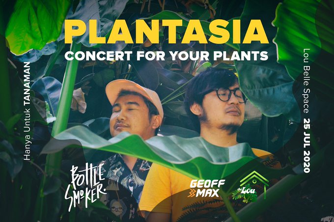 Bottlesmoker Gelar Konser Plantasia Khusus untuk Tanaman