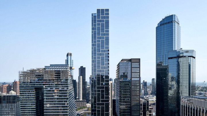 Collins House, Apartemen 'Kurus' di Australia