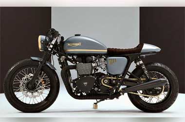 Anut Aliran Cafe Racer, Triumph Bonneville T100 Tampil Keren