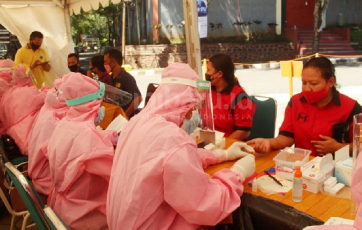Medcom-Homecare24 Menggelar Rapid Test Gratis di Salatiga