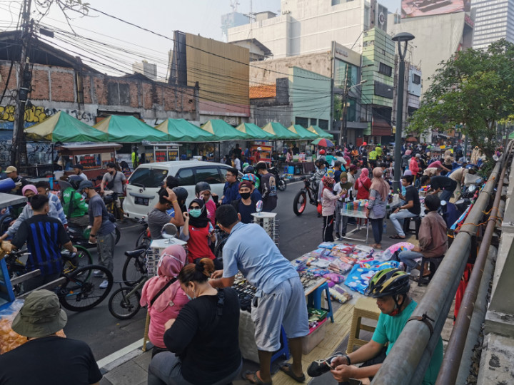 PKL Padati Kawasan Sudirman