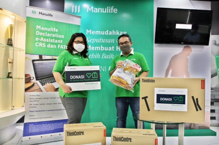 Manulife Gelontorkan Rp3,5 Miliar ke Pekerja Medis