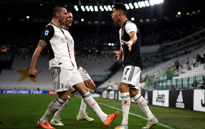 Brace Ronaldo Bantu Juventus Tekuk Lazio