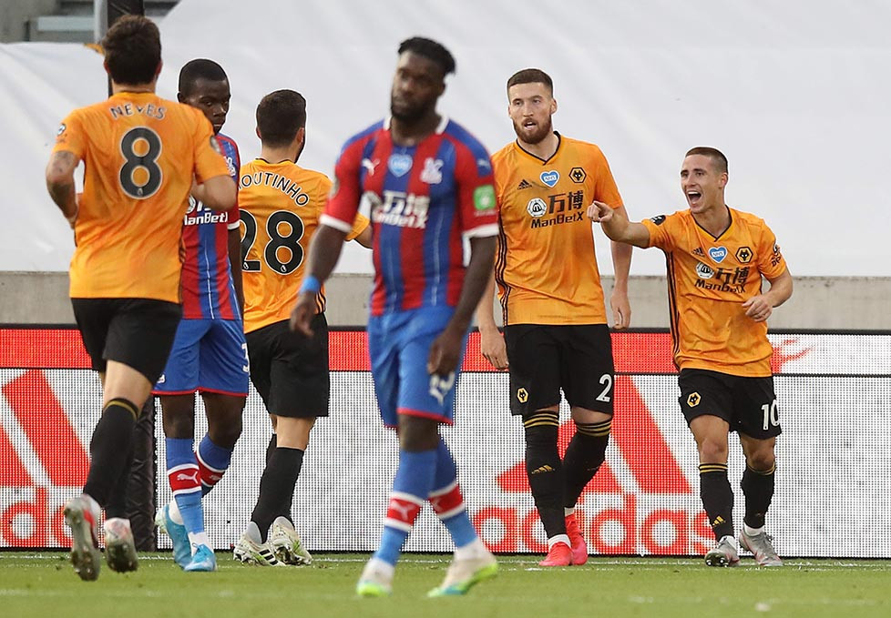 Tekuk Palace 2-0, Wolverhampton Kembali ke Peringkat Keenam