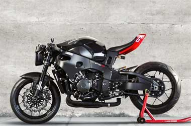 Modifikasi Honda CBR1000RR Bergaya Cafe Fighter