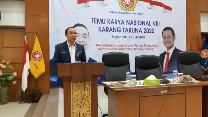 Didik Mukrianto Terpilih Kembali Sebagai Ketum Umum Karang Taruna Nasional