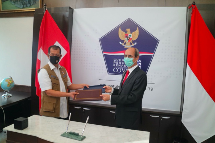RI-Swiss Sepakat Kerja Sama Penanggulangan Bencana