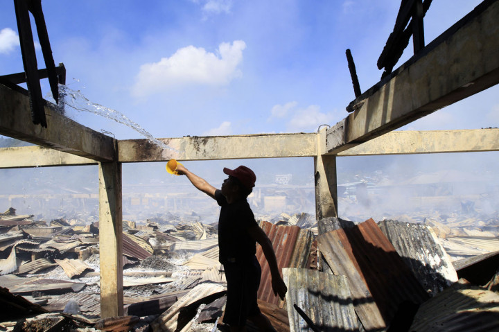 Kondisi Pasar Youtefa Abepura Pascakebakaran
