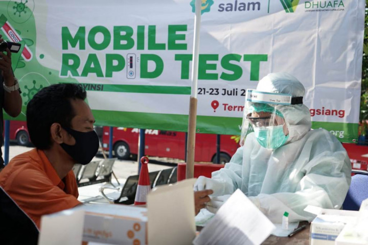 Lembaga Filantropi dan <i>Marketplace</i> Kolaborasi Adakan <i>Rapid</i> Tes Gratis
