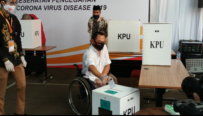 Fasilitas di TPS Dinilai Belum Ramah Penyandang Disabilitas