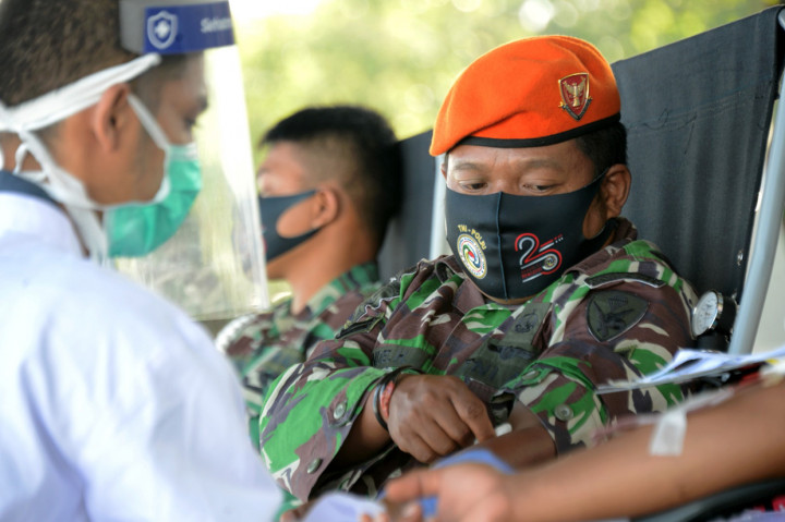 Hari Bakti TNI AU, Lanud Sam Ratulangi Gelar Donor Darah