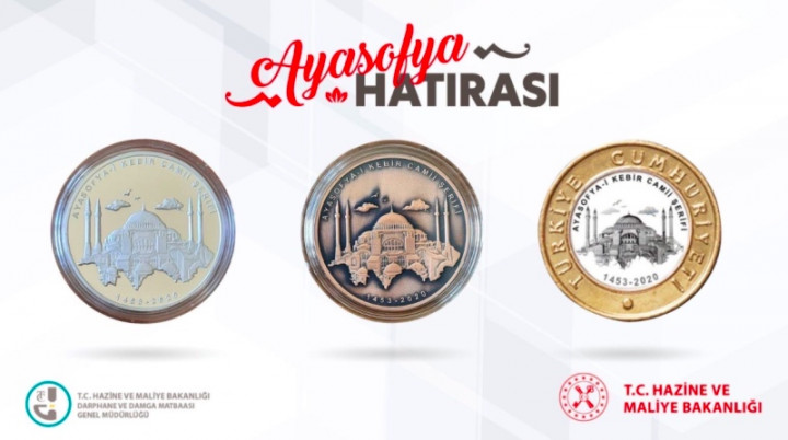 Turki Buat Koin Khusus untuk Hagia Sophia