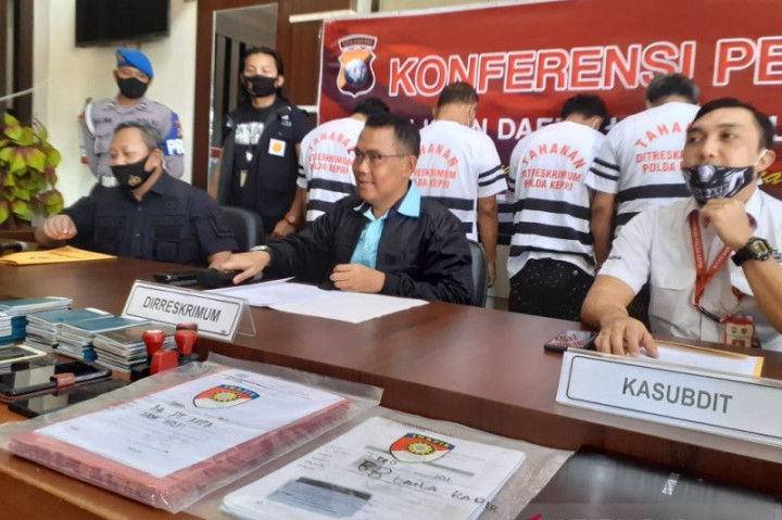 Polda Riau Ungkap Jaringan Pedagangan ABK