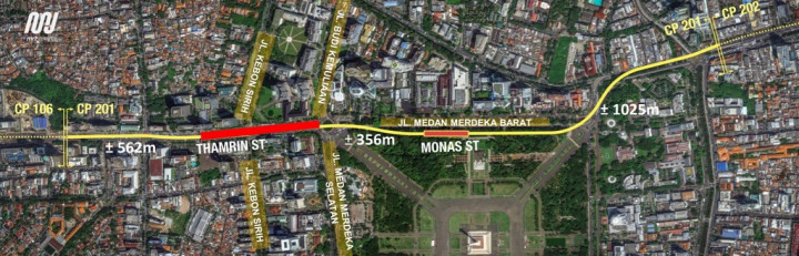 MRT Jakarta Fase II Bangun 8 Stasiun Baru