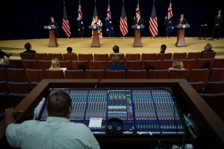 AS-Australia Ajak Sekutu Lawan Klaim Tiongkok di LCS