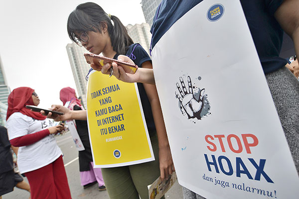 Tujuh Rupa Konten Hoaks