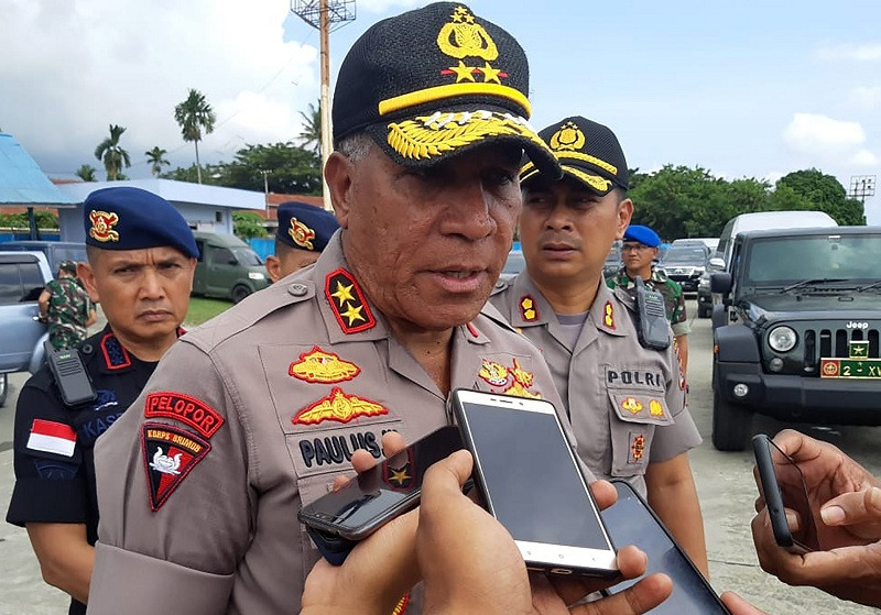 Kapolda Papua Irjen Pol. Paulus Waterpauw. Foto: Medcom.id/Roylinus Ratumakin.